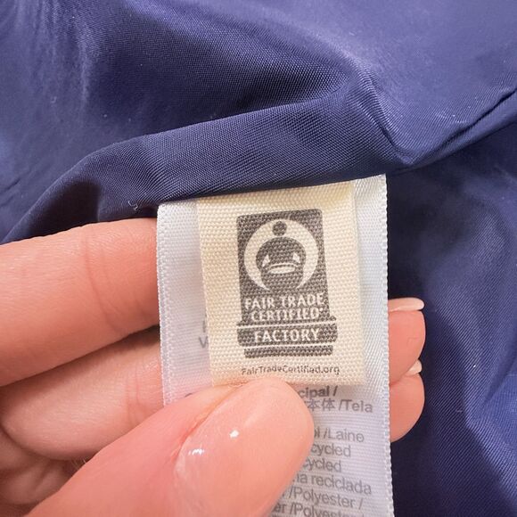 Madewell Women Size 8 Rosedale Blazer Fresh Blueberry Plaid Navy Blue Green - Picture 8 of 13